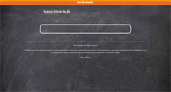 Desktop Screenshot of lancia-historie.de